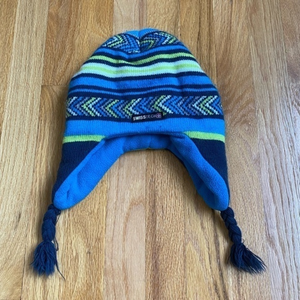 Swiss+Tech Youth Girl's Fairisle Peruvian Knit Cap With Thinsulate M-80 Lining‌
